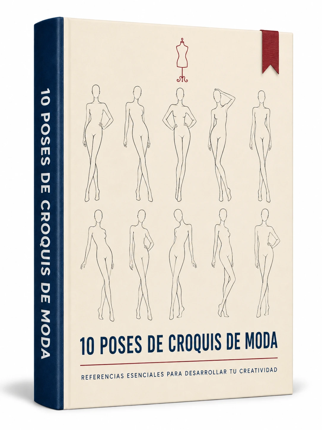Bono: 10 Poses de Croquis de Moda